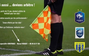 Toi aussi... deviens ARBITRE !