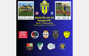 Groupe U15 en D2
