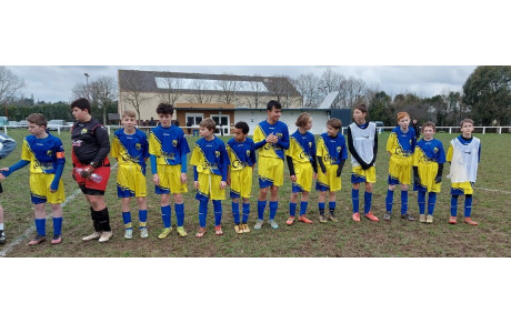 Nos U14 en Coupe