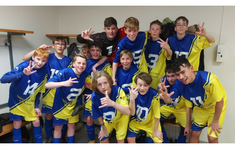 Victoire en U14