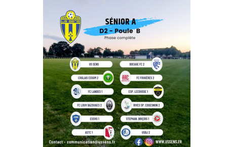 Groupe D2 - Sénior A