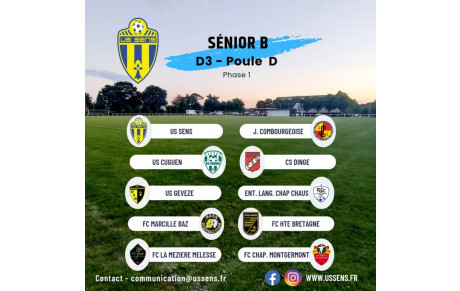 Groupe D3 - Sénior B
